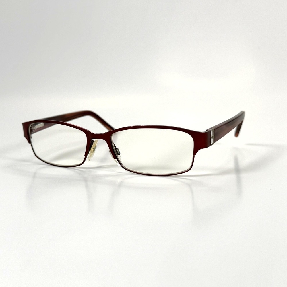 Genesis‎ G5023 (601) Eyeglasses Frame Only 53-16 135 Burgundy Womens Flex Hinge